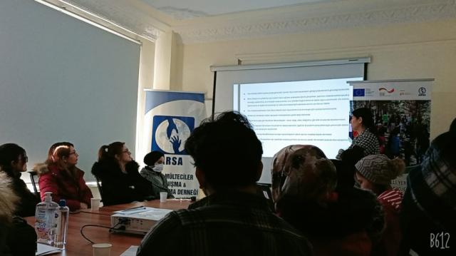 Information meeting on refugee law legislation in Turkey